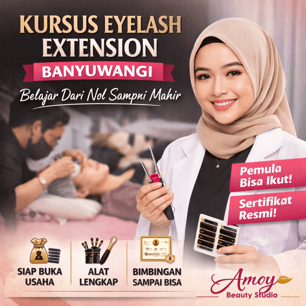 Kursus EYelash Online & Offline Banyuwangi